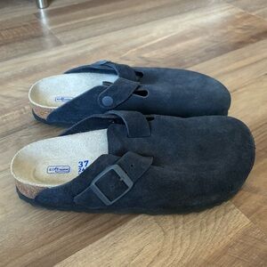 Midnight Blue Birkenstock Boston